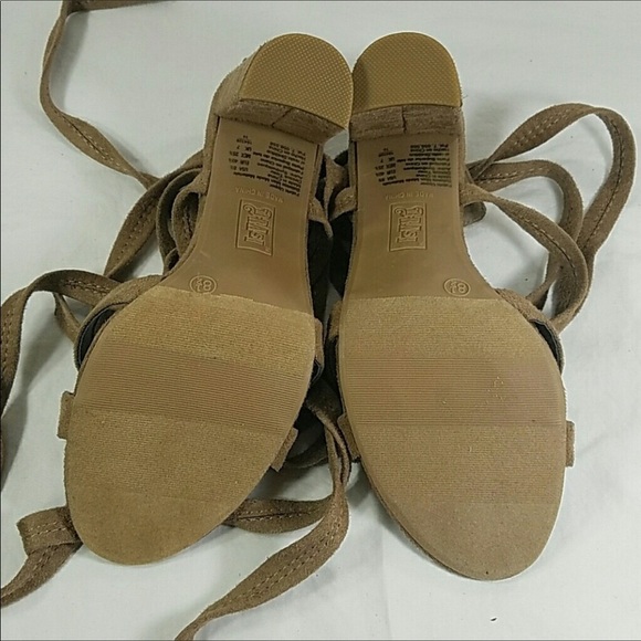 BRASH Gladiator Heel Sandals Size 8.5 - Picture 6 of 6